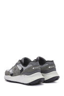 Skechers Men's Grey Equalizer Lace-Up Chunky Sole Sneakers | Derimod