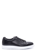 Erkek Siyah Deri Sneaker | Derimod