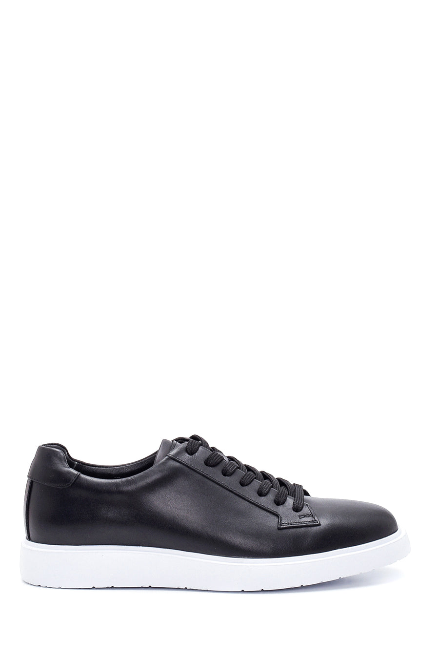 Erkek Siyah Deri Sneaker 22SFD611718 | Derimod