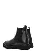 Men's Black Leather Boots | Derimod