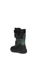 Geox Boy Green Bunshee Waterproof Snow Boots | Derimod