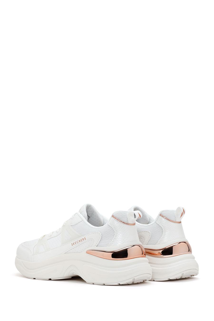 Skechers Kadın Beyaz Hazel - Faye Kalın Tabanlı Sneaker