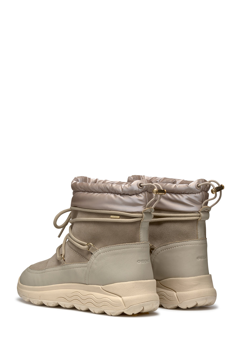 Geox Women's Mink Spherica 4x4 Abx Waterproof Leather Outdoor Boots