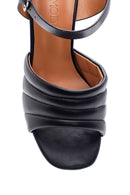Women's Black Thick Heeled Sandals | Derimod