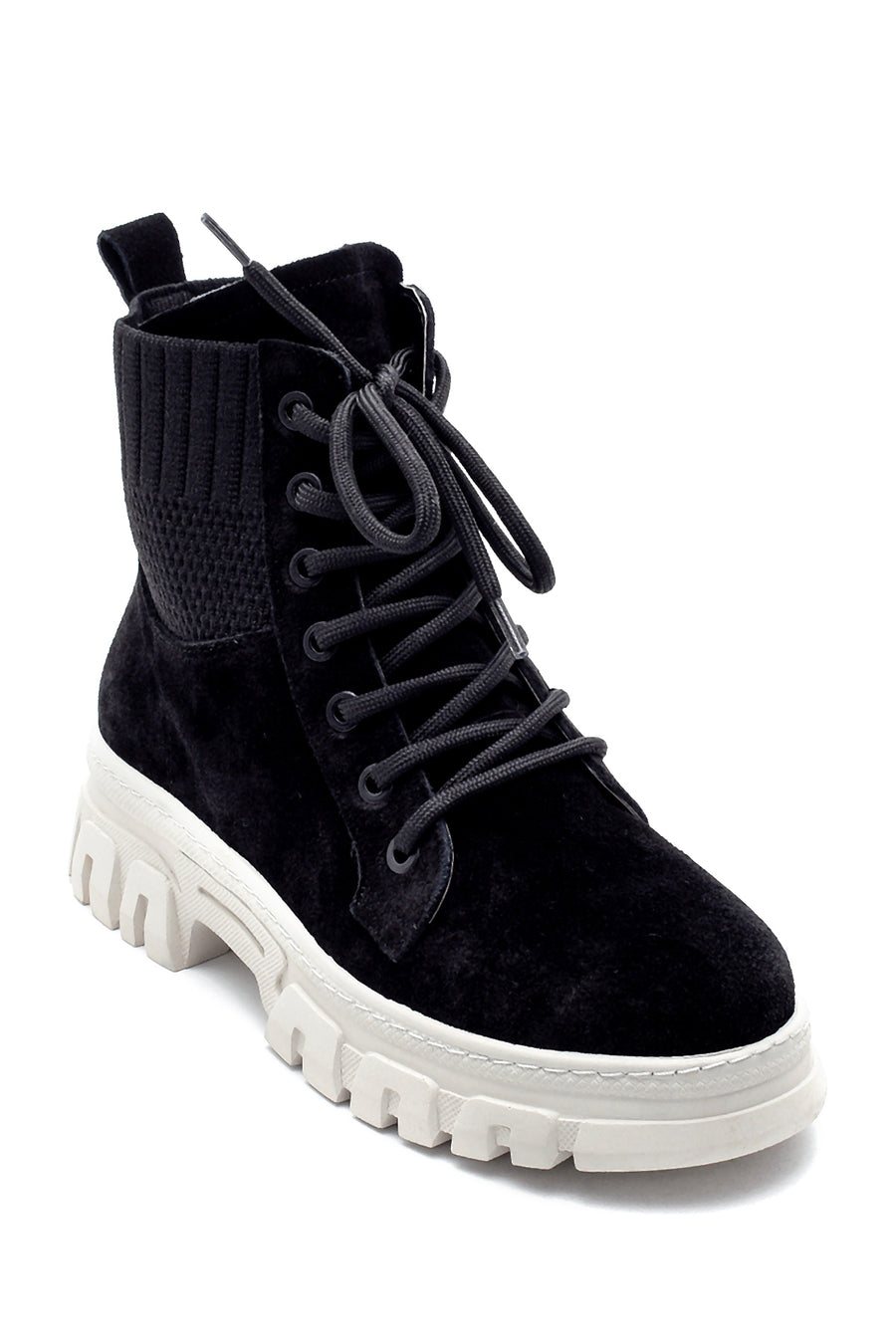 Women's Suede Leather Thick Soled Boots