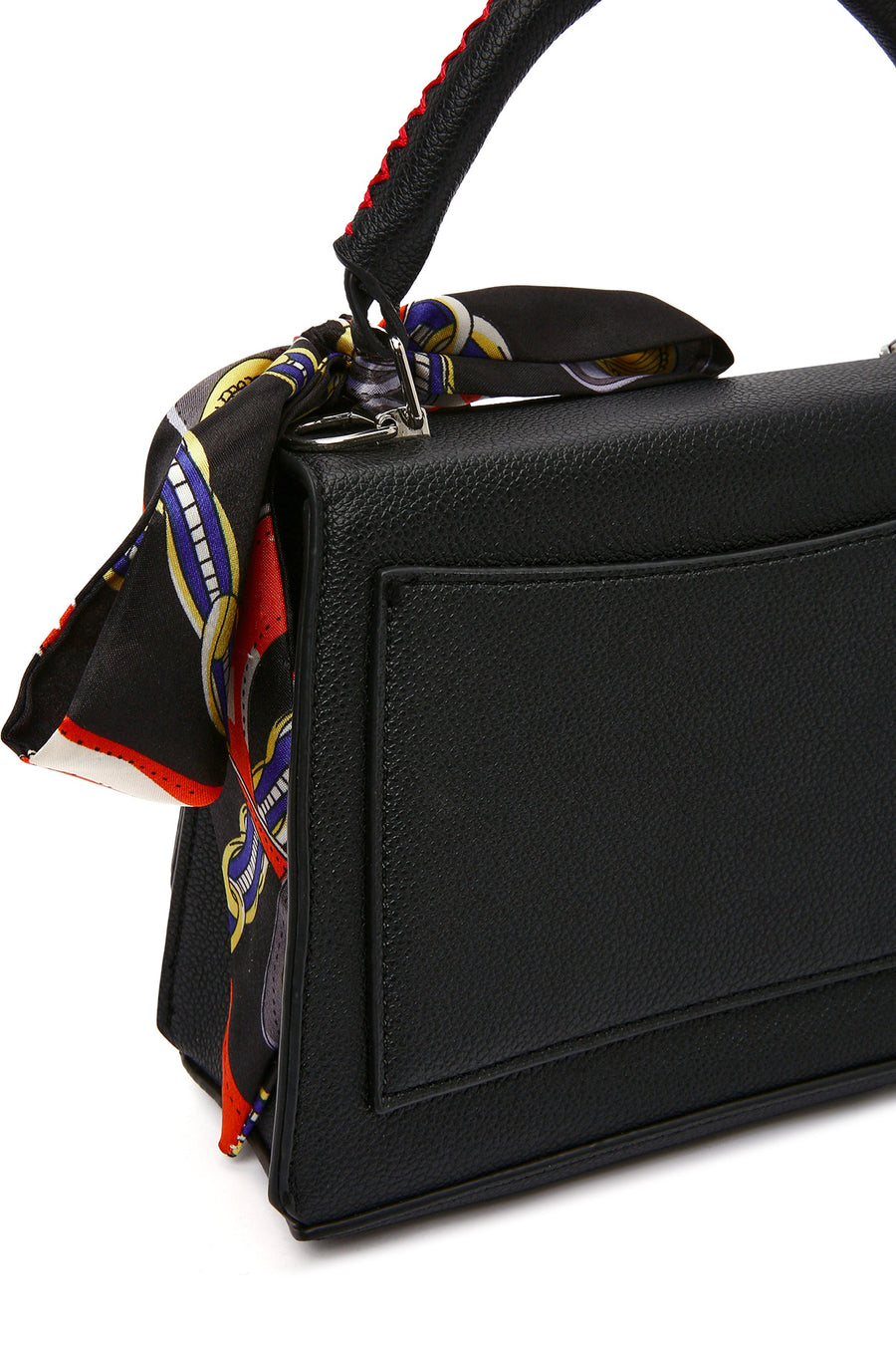 Women's Black Long Strap Classic Handbag