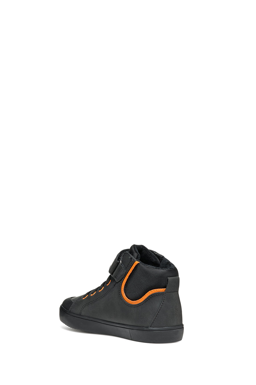 Geox Boy Black High-Top Sneakers