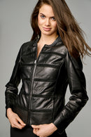 Celine Women's Leather Jacket | Derimod