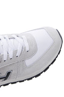 Hammer Jack Men's White Peru Suede Leather Sneaker | Derimod