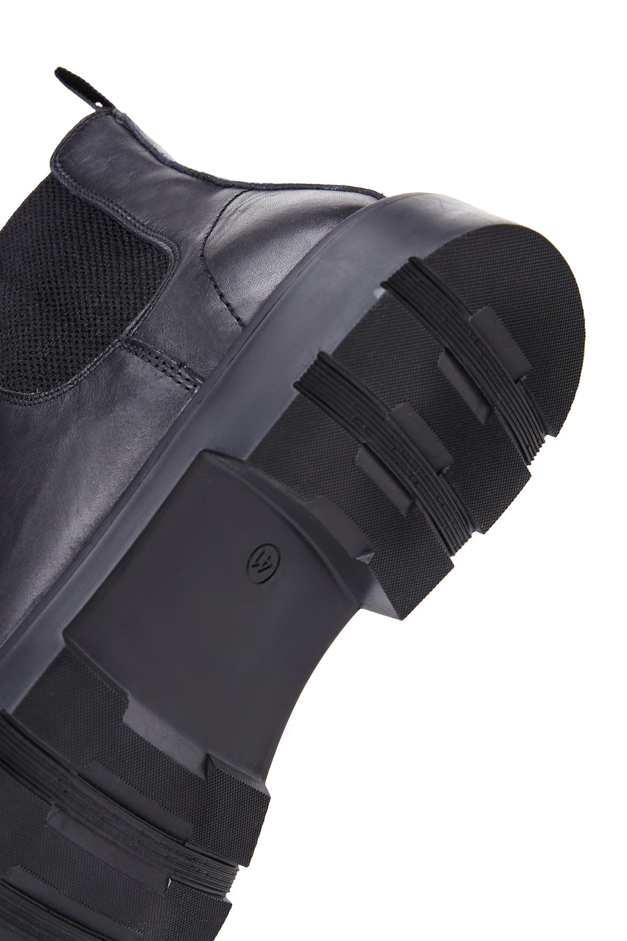 Men's Black Leather Chelsea Boots