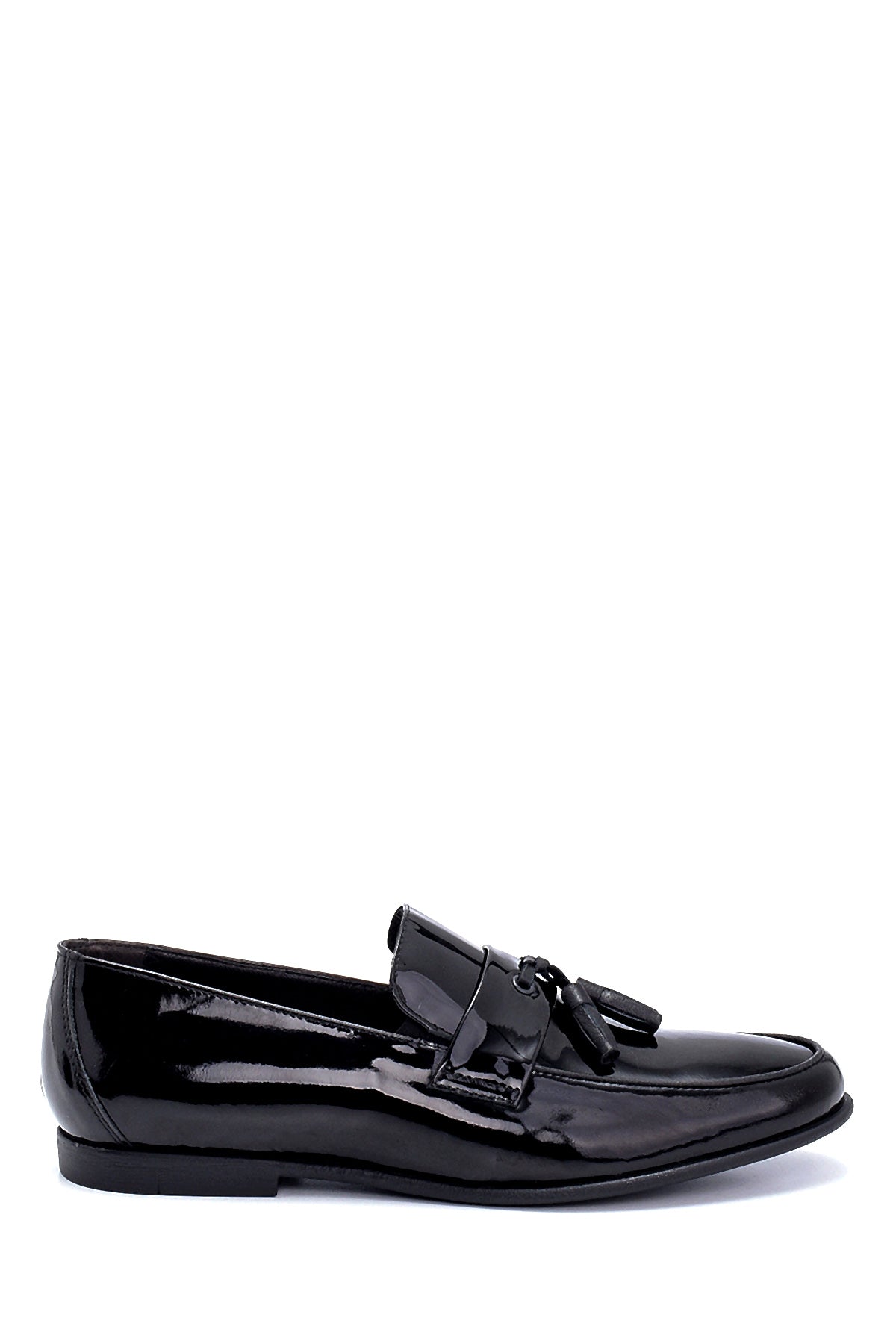 Men's Leather Patent Leather Classic Loafer 21SFD641022 | Derimod