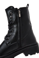 Women's Black Zippered Boots | Derimod