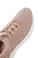 Women's Beige Stone Thick Soled Sneaker | Derimod