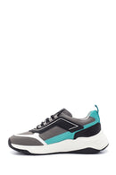 Erkek Deri Şerit Detaylı Sneaker | Derimod