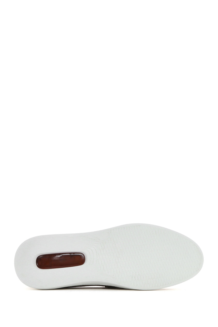 Erkek Vizon Kalın Tabanlı Süet Deri Casual Loafer