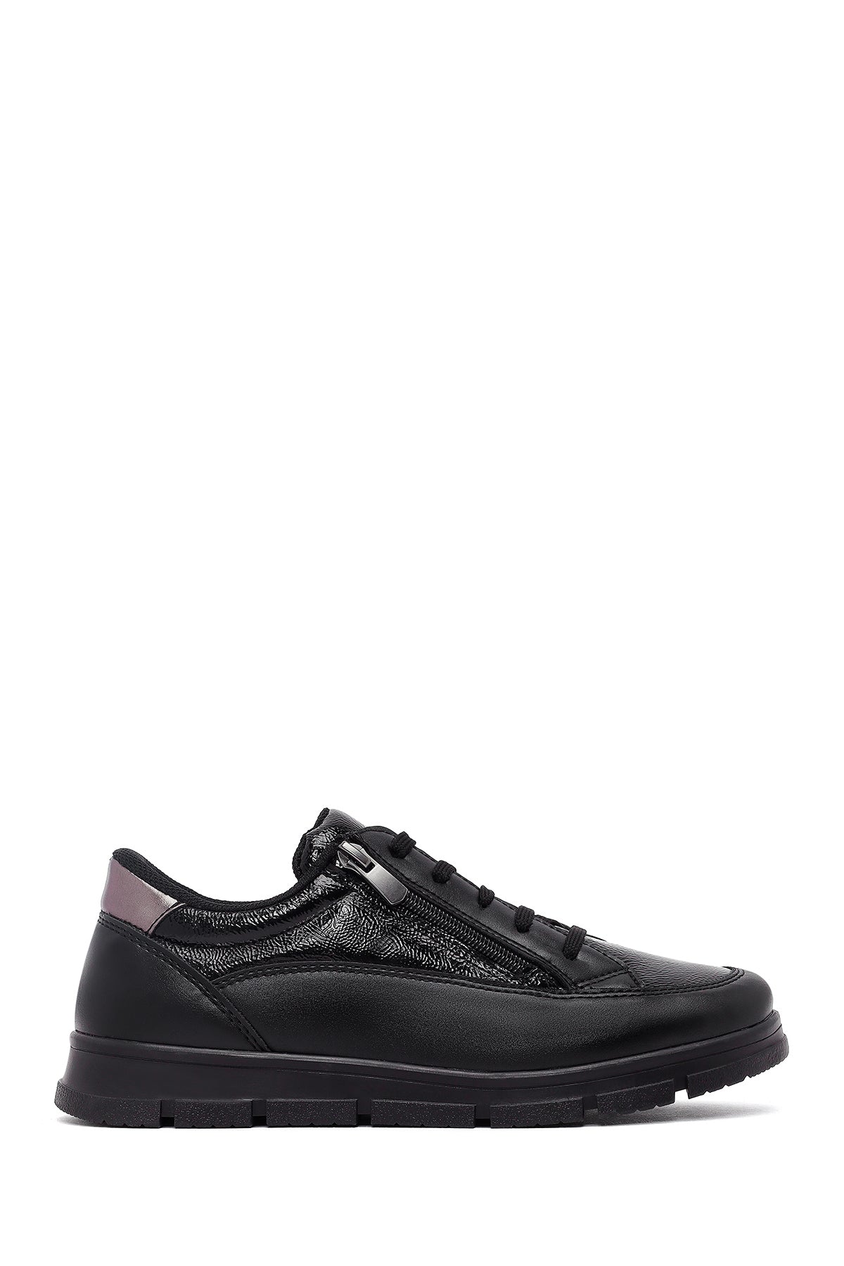 Woman Black Lace-Up Sneakers AF24000014SK | Derimod