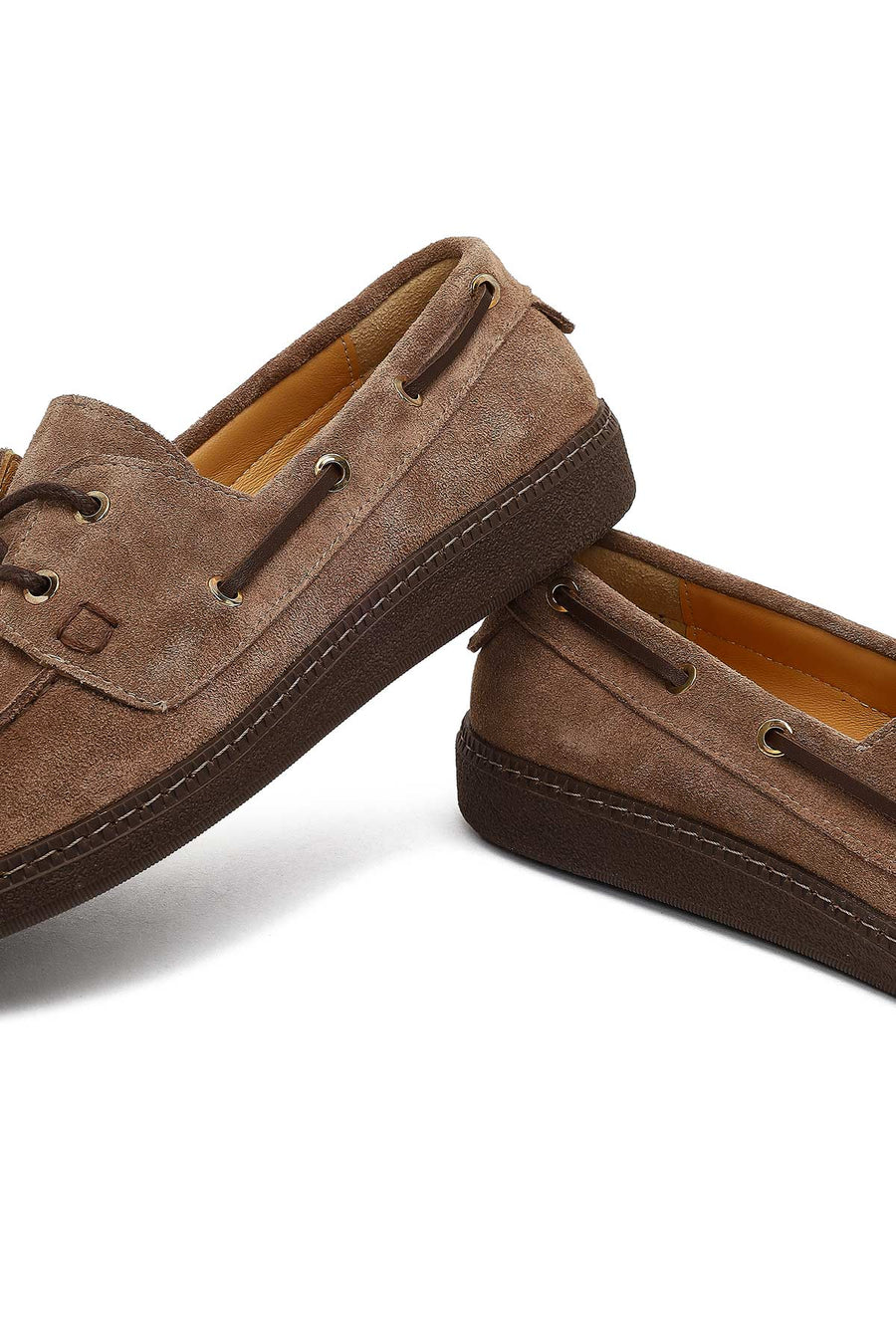 Women's Mink Lace-up Suede Leather Casual Shoes