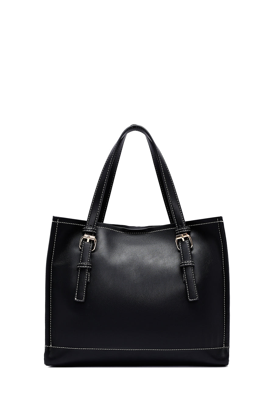 Woman Black Long Strap Shoulder Bag