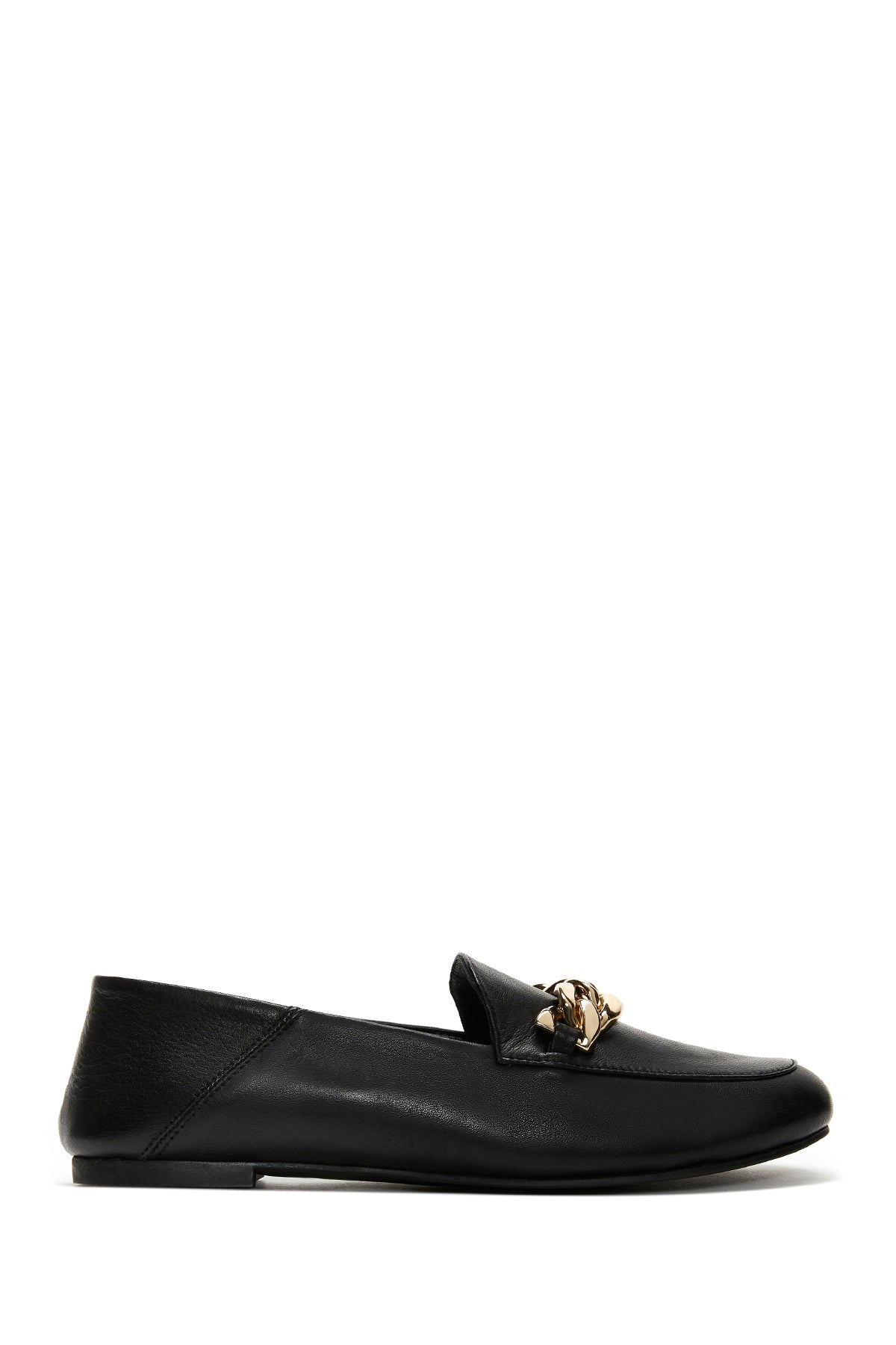 Women's Leather Chain Loafer 22SFD290218 | Derimod