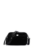 Women's Black Long Strap Crossbody Bag | Derimod