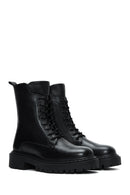 Women's Black Leather Boots | Derimod