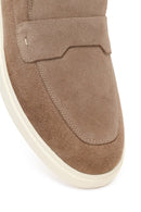 Men's Beige Suede Leather Casual Loafer | Derimod