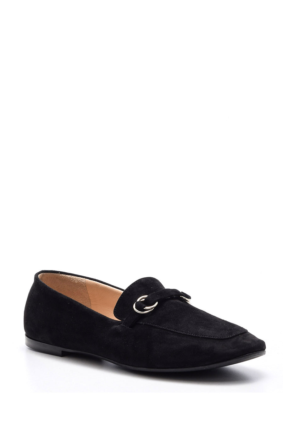 Kadın Süet Loafer