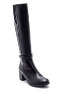 Women's Zippered Heeled Boots | Derimod