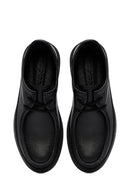Men's Black Lace-up Leather Casual Shoes | Derimod