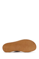 Women's Mink Leather Slippers | Derimod