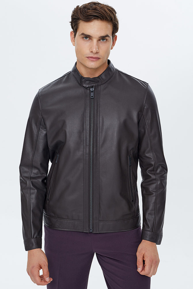 Atlanta Men's Brown Coat