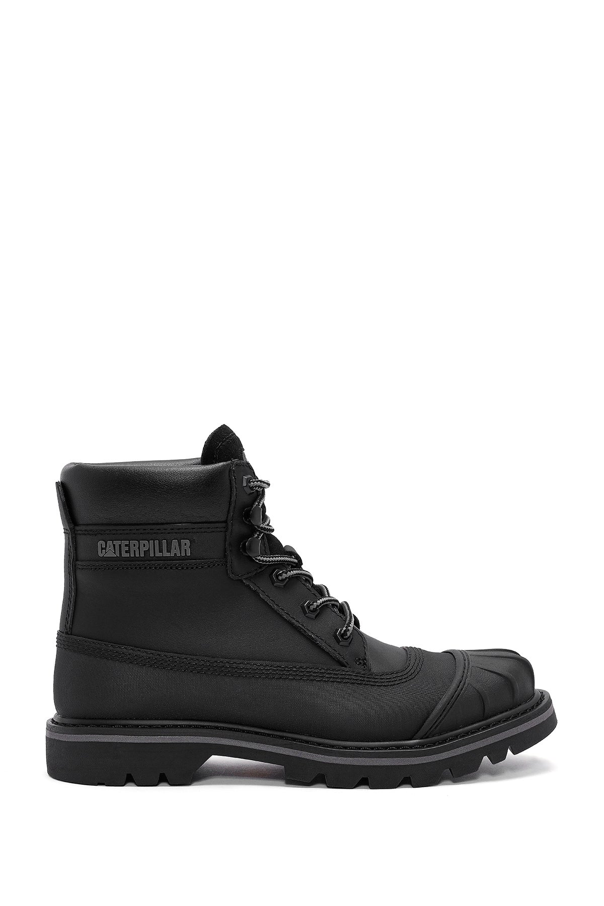 Caterpillar Women's Black Colorado Galosh WP Lace-Up Leather Combat Boots 013M101207 | Derimod