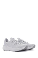 Derimod Zero Women's Gray Lace-Up Thick Soled Fabric Sneaker | Derimod