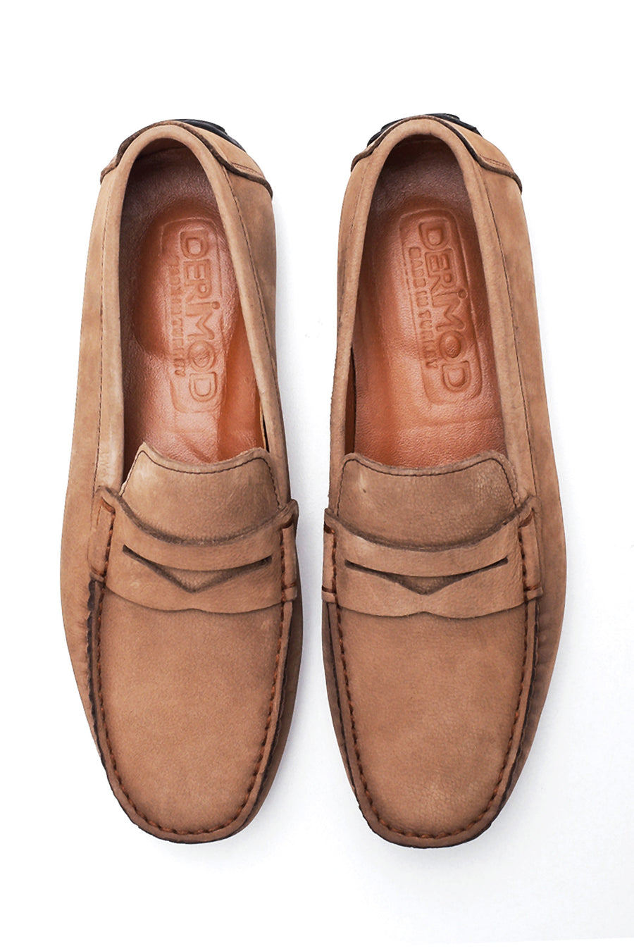Erkek Deri Nubuk Loafer