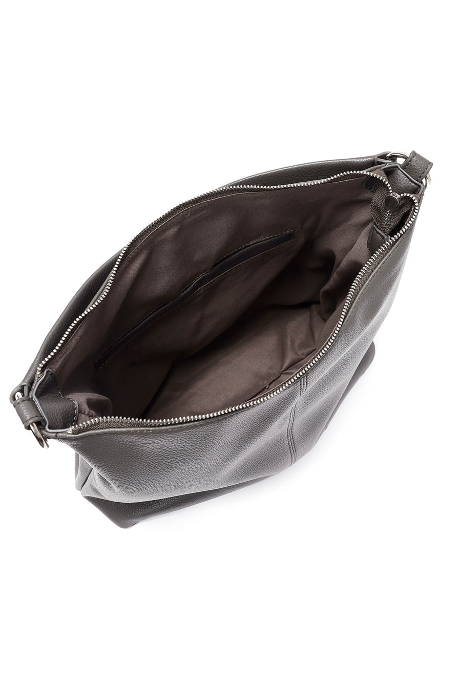 Women's Gray Long Strap Shoulder Bag