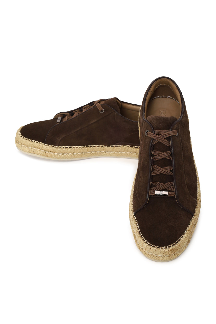 Male Brown Thick-Soled Suede Leather Sneaker