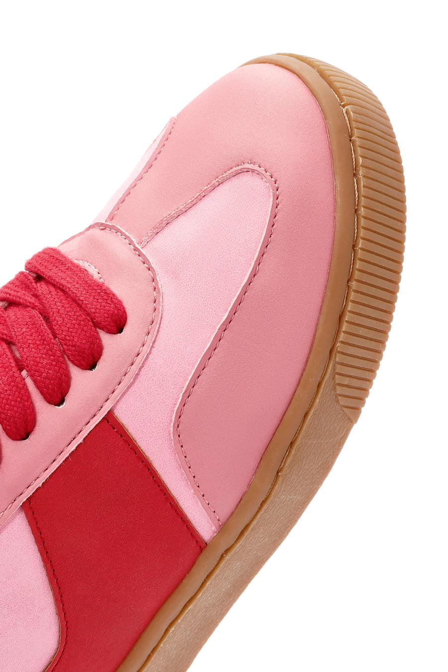 ACBC x Derimod Kadın Pembe Bağcıklı Süet Sneaker