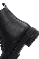 Women's Black Zippered Boots | Derimod