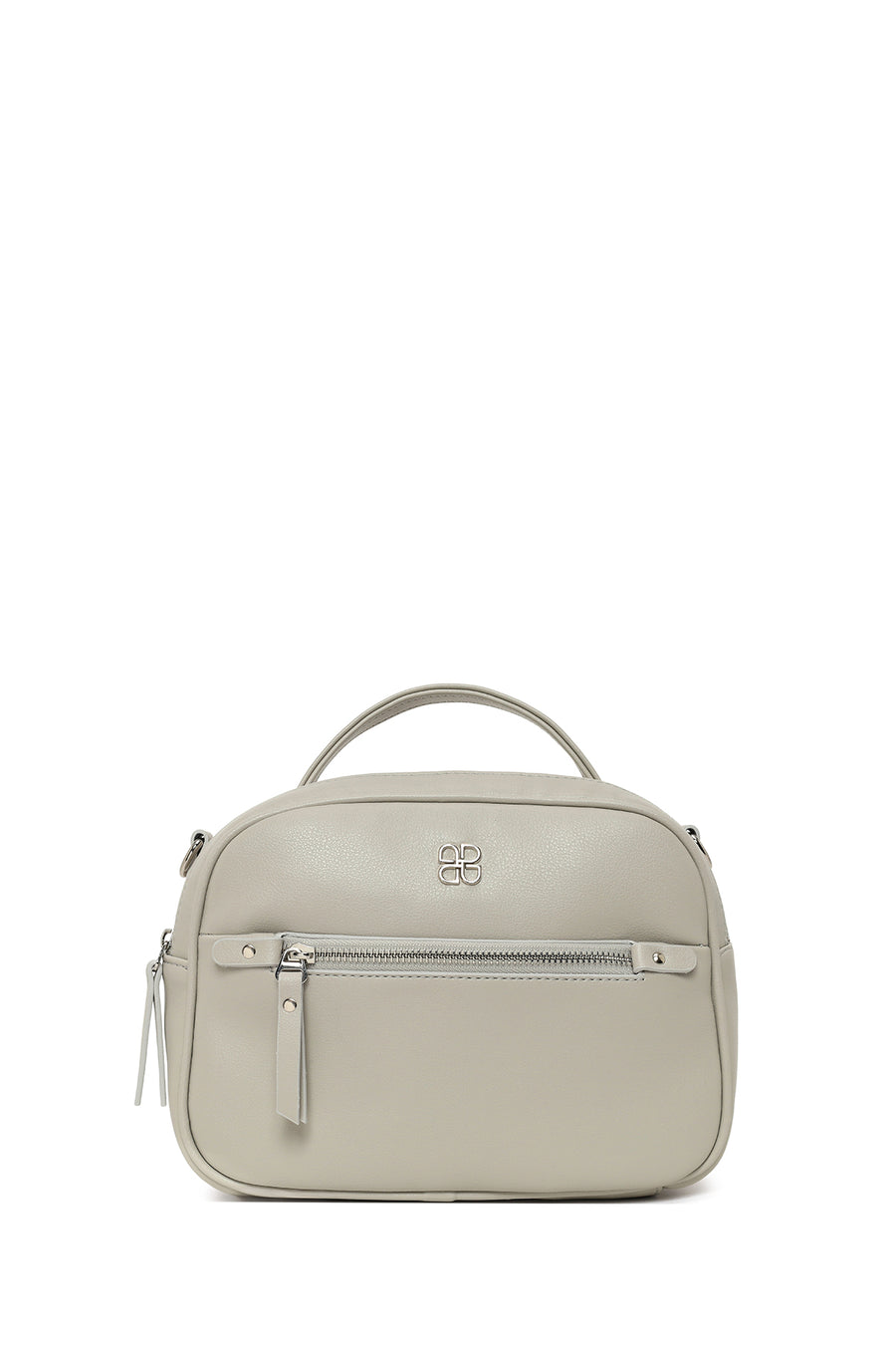 Women's Light Grey Long Strap Shoulder Bag