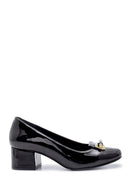 Women's Patent Leather Thick Heeled Shoes | Derimod