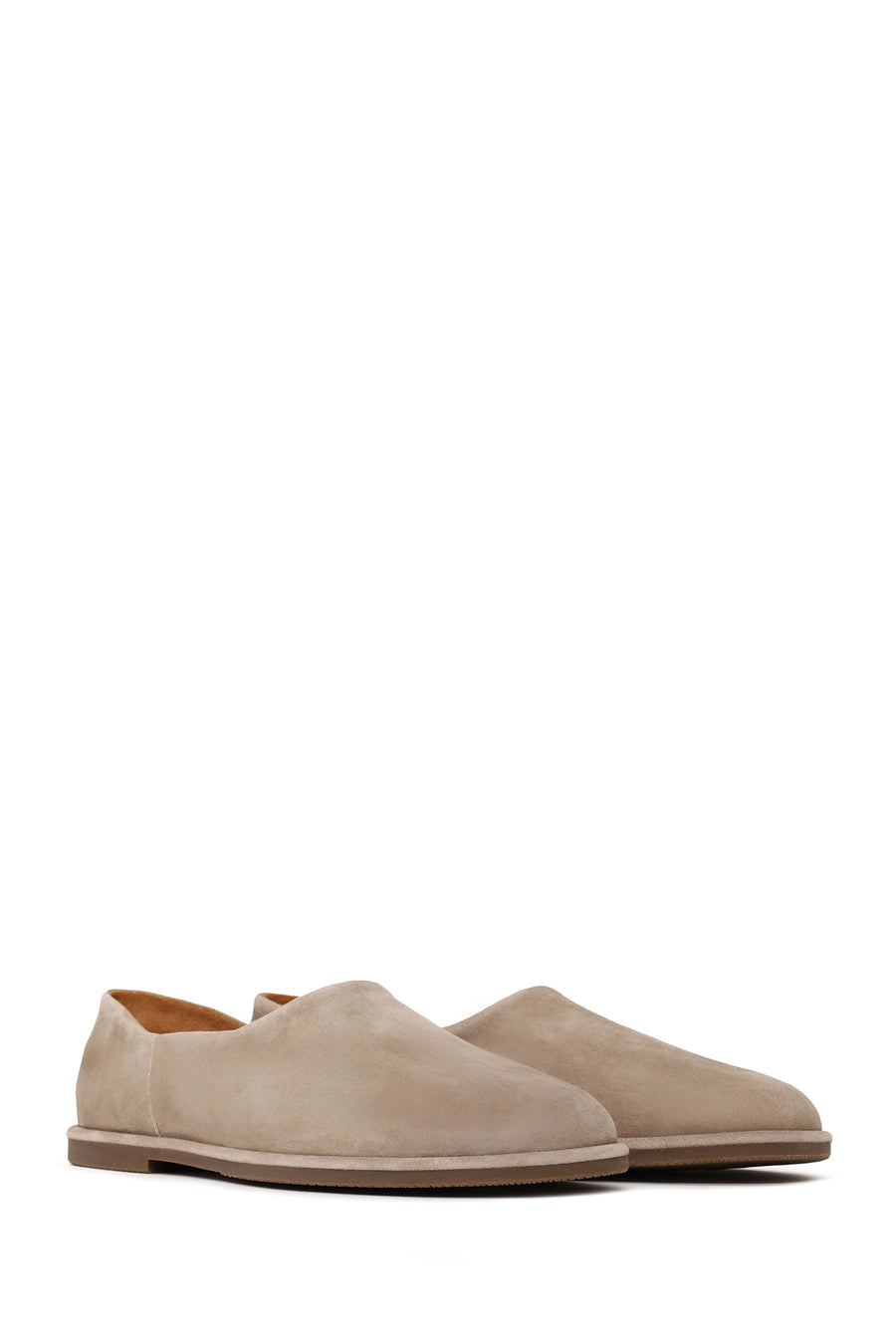 Male Beige Suede Loafer