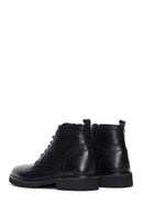 Men's Black Leather Classic Boots | Derimod