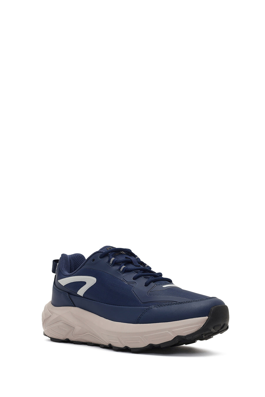 Derimod Studio Erkek Lacivert Bağcıklı Kalın Tabanlı Sneaker