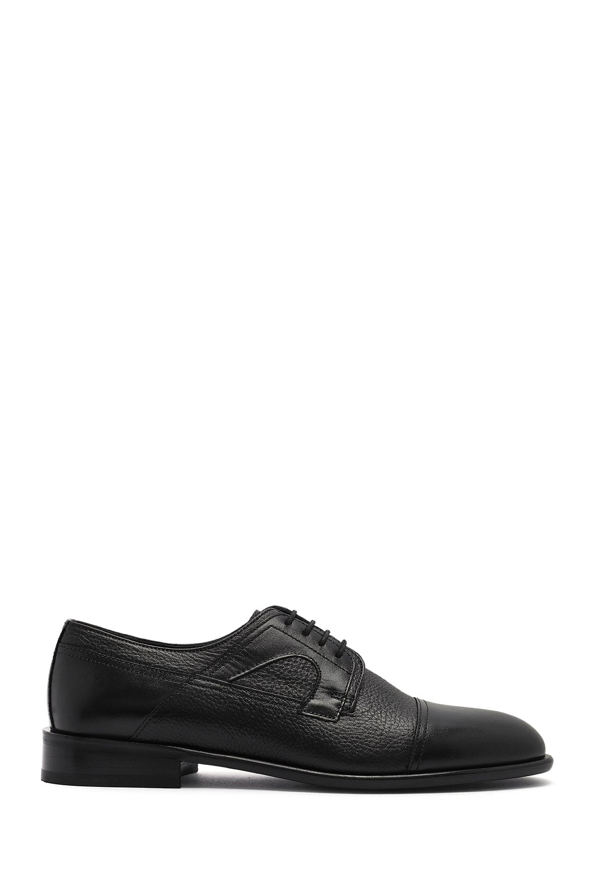 Men's Black Laced Leather Classic Shoes 26SFD621314 | Derimod