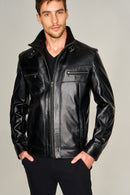 NICO MEN'S LEATHER JACKET | Derimod