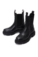 Men's Black Leather Chelsea Boots | Derimod