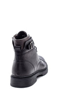 Men's Black Leather Classic Boots | Derimod