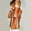 ROBERTA WOMEN'S LEATHER JACKET | Derimod