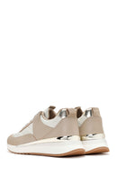 Women's Beige Thick Soled Sneaker | Derimod