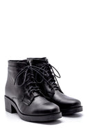 Women's Leather Lace-up Boots | Derimod